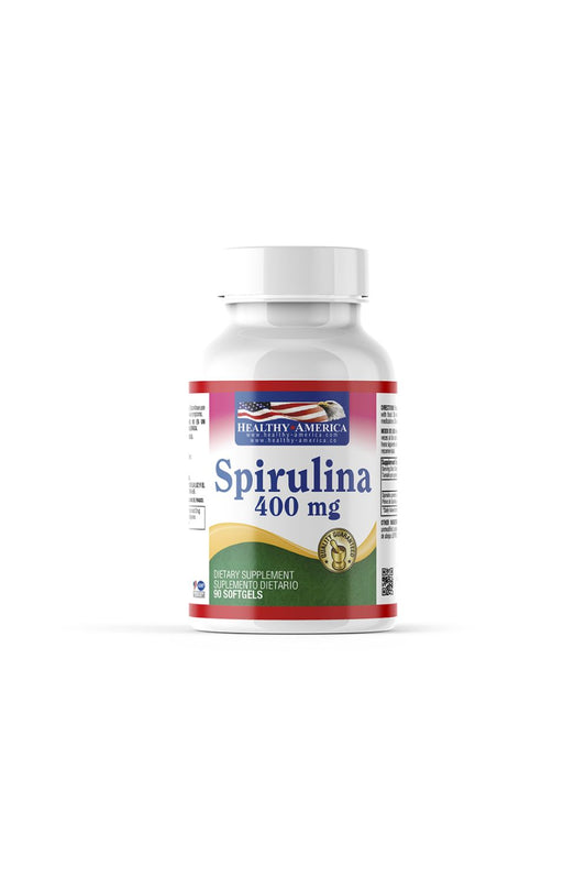 LIQUID SPIRULA ALGAE 400MG 90S