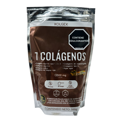 7 Colágenos 500g 12.000mg Citrus Punch