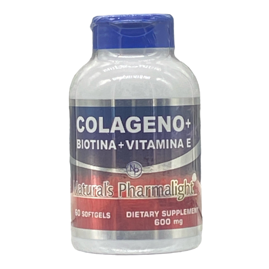 COLÁGENO + BIOTINA & VITAMINA E X60 SOFTGELS - PHARMALIGHT