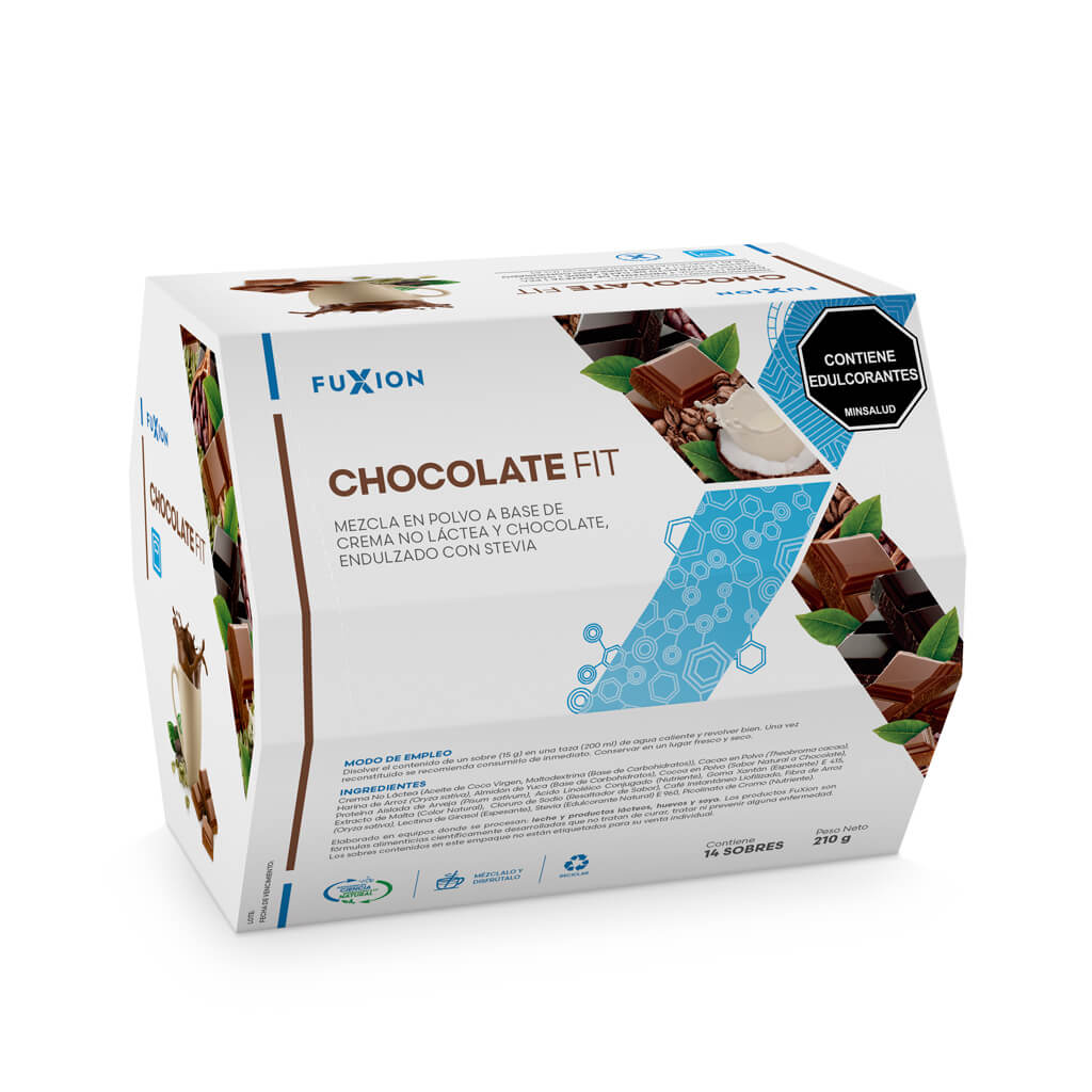 CHOCOLATE FIT CAJA 14 x 15gr