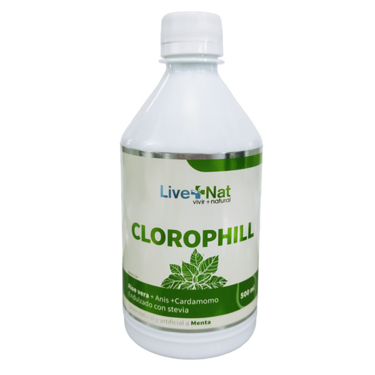 CLOROPHILL CLOROFILA 500ML - LIVE+NAT