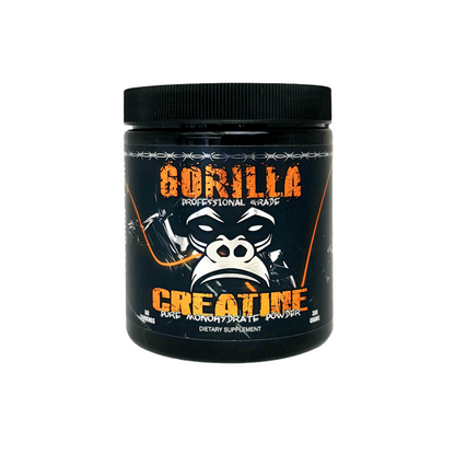 Creatina Pura Monohidratada Gorilla 300g 60 servicios