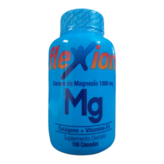 Flexion Cloruro de Magnesio 1000mg 100 capsulas