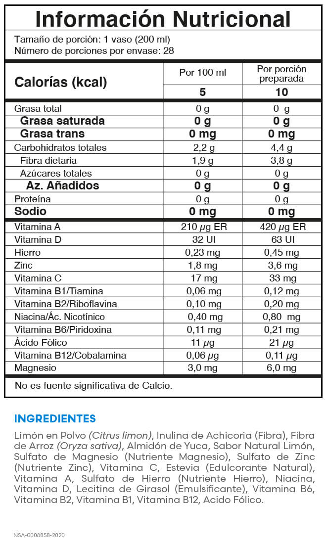 LIQUID FIBER 28 sobres – Fuxion