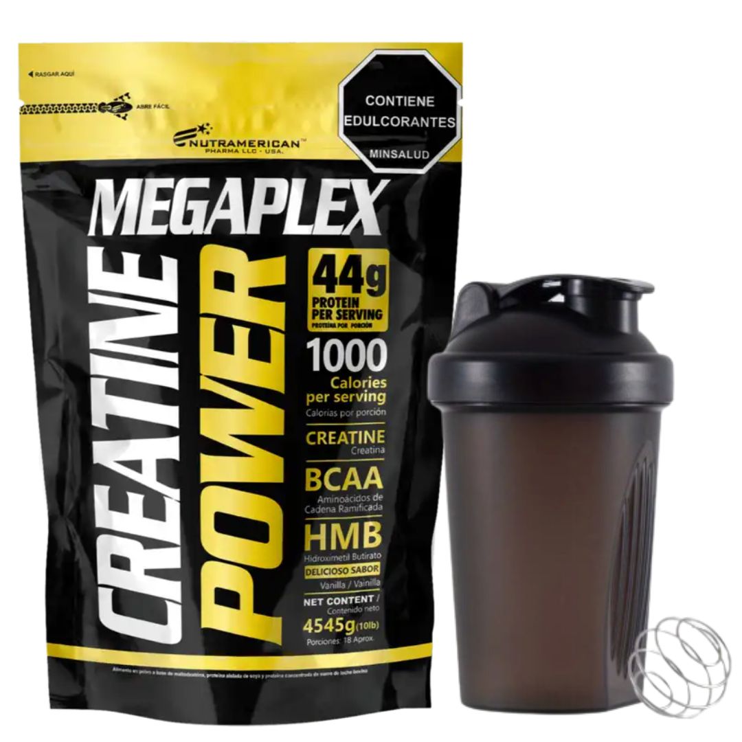 MEGAPLEX CREATINE POWER Vainilla 10 Lb