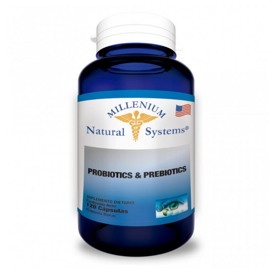 Probiotic y Prebiotics 120 Capsulas | Natural System