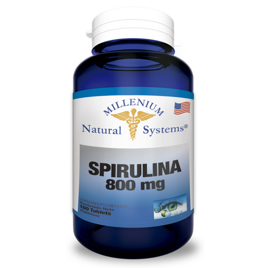 Spirulina 100 tabletas – Natural systems