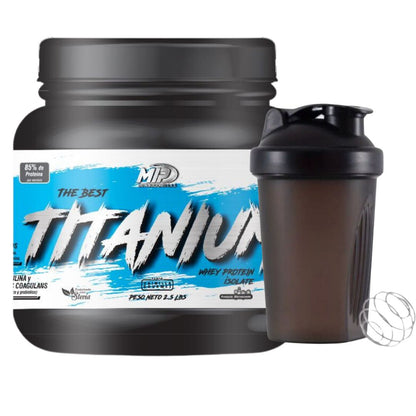 WHEY PROTEIN ISOLATE TITANIUM 5 LIBRAS + OBSEQUIO SHAKER