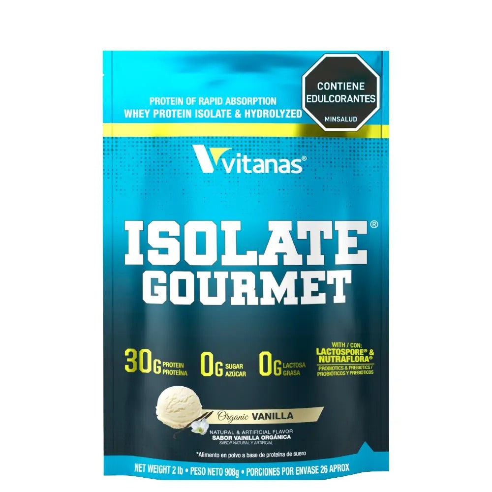 Isolate Gourmet x 2 libras – Vainilla