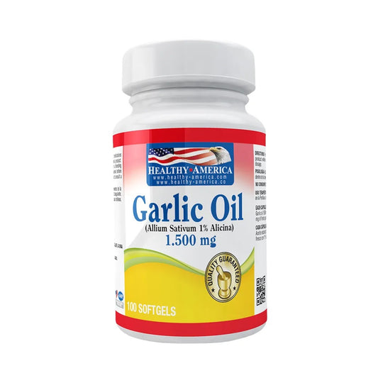 Garlic Oil 1500mg 100 Softgels