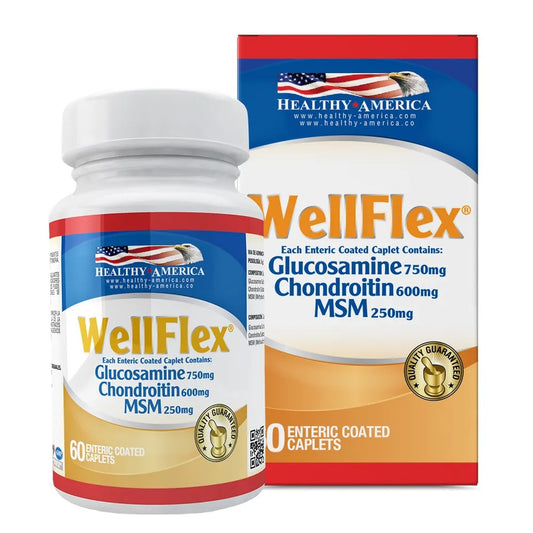 WellFlex 60 Caplets - Healthy America