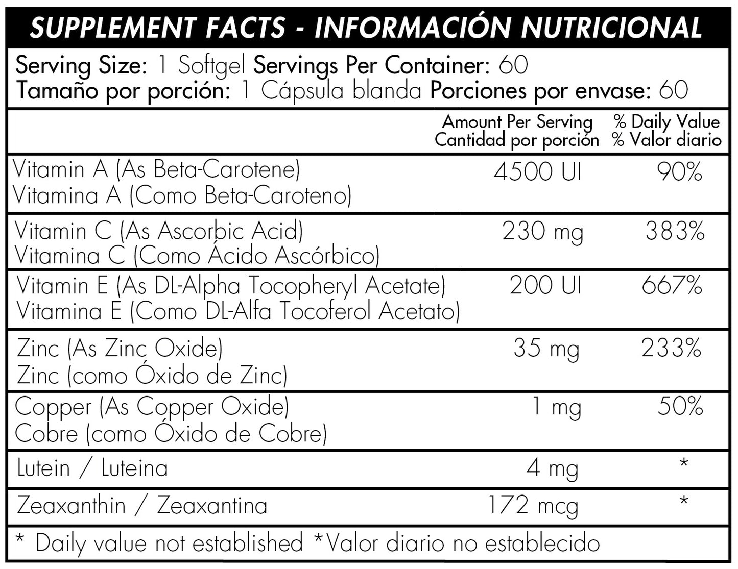 Occus 60 Softgels - Healthy America