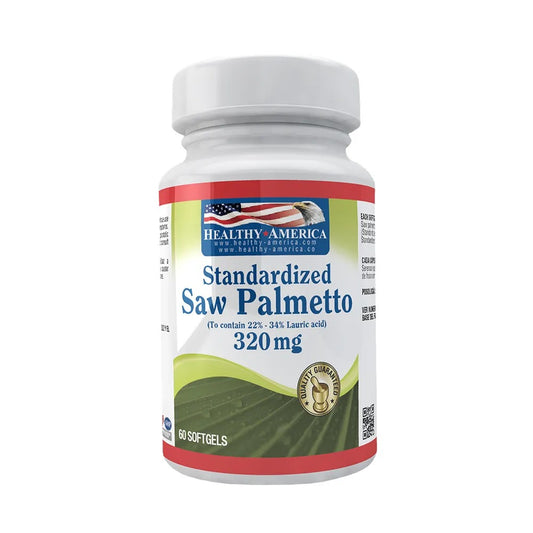 Saw Palmetto 320mg 60 softgels Healthy America