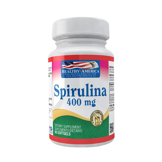 Espirulina 400mg 90 Softgels