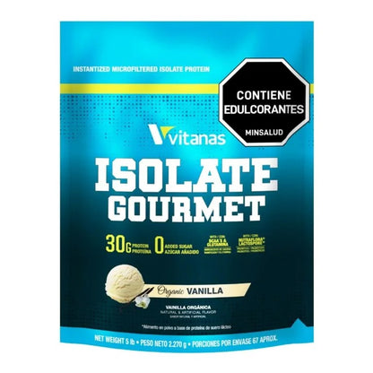 Isolate Gourmet Proteina Aislada x 5 libras  - Vitanas