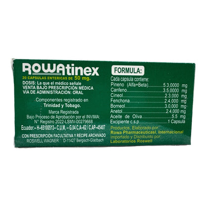 Rowatinex 20 capsulas