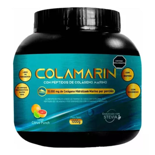 COLAMARIN CON Pétidos de Colágeno Marino 15,000mg 1 Kilo