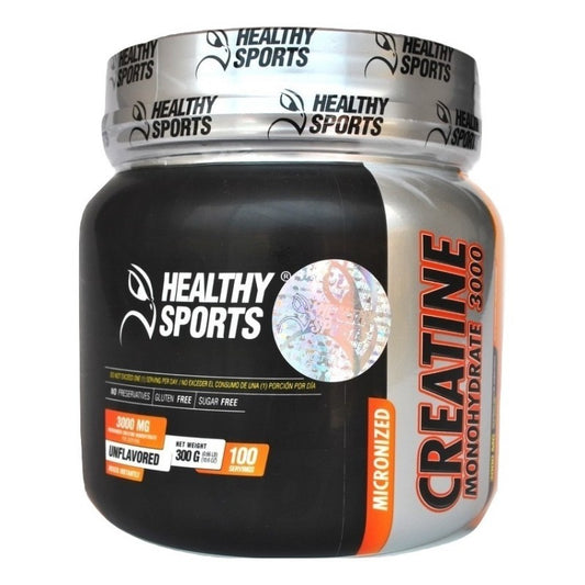 Creatina Monohidratada 3000mg 300 gramos - Healthy Sports