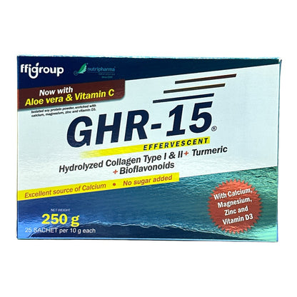 Ghr-15 Efervescente 25 Sobres | Nutripharma