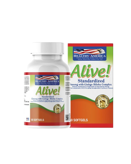 ALIVE 60 SOFTGELS (PANAX GIN)